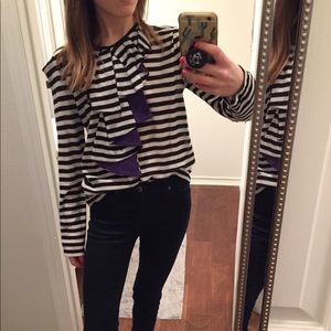 Sonia Rykiel Striped Wool Sweater